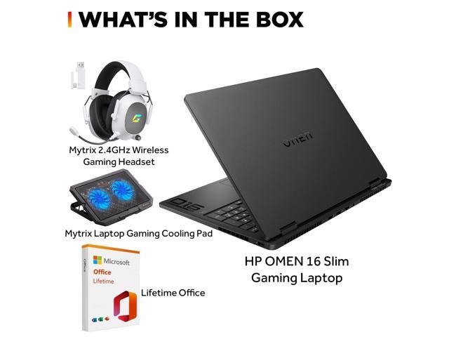 HP OMEN 16 Slim Gaming Laptop, 16' 144Hz 2K Display, Intel Core Ultra 9 285H, NVIDIA GeForce RTX 5070, 64GB DDR5 RAM, 2TB SSD, Wi-Fi 6E, RGB...