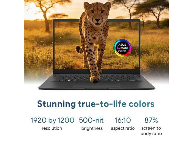 ASUS Zenbook 14 Wuxga OLED Touchscreen Laptop, Intel 16-Core Ultra 7 255H Processor, Intel Arc GPU, 16GB LPDDR5 RAM 2TB SSD, Backlit, Thunderbolt...