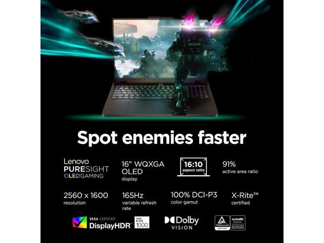 Lenovo Legion Pro 5i 16' Gaming Laptop, 2.5K WQXGA PureSight 165Hz OLED Display, Intel Core Ultra 9-275HX, NVIDIA GeForce RTX 5070, 32GB RAM, 1TB...
