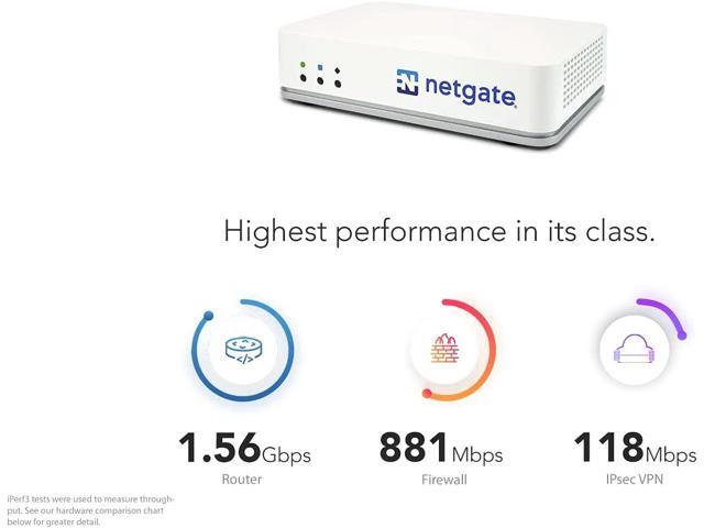 Netgate SG-2100 Security Gateway with pfSense, Firewall VPN Router (32GB SSD)