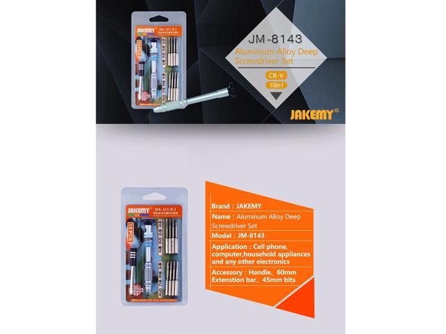 Precision 10 in 1 Flat Phillips Pentalobe Y3.0 Screwdriver Set Bit Mobile Phone Repair Hand Tool Kit for PC Tablet