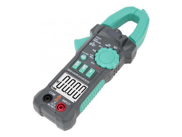 FY217 Digital Clamp Meter Multimeter True RMS NCV AC DC Automatic Range Measurement Support True RMS NCV 6000 Counts