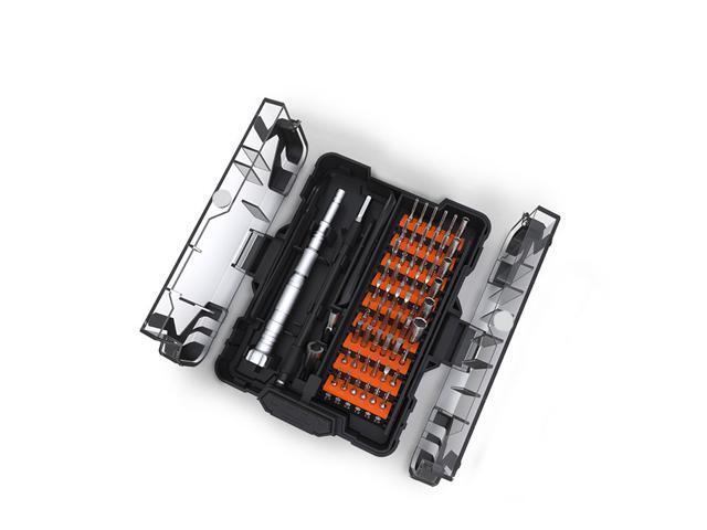 JAKEMY 2019 New Product JM-8163 62 IN 1 Precision S-2 Screwdriver Set with Unique Open Button for Home Electronics DIY Repair