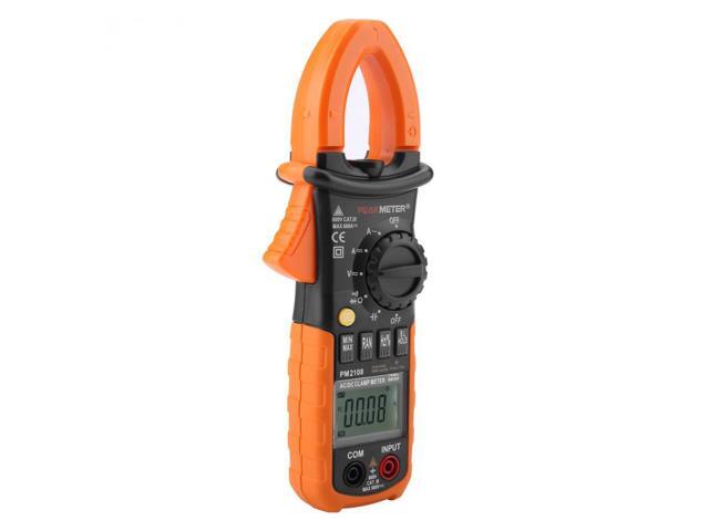PEAKMETER PM2108 Clamp Meter Portable Digital AC/DC Clamp Meter Multimeter Current Voltage Resistance Tester Multimeters