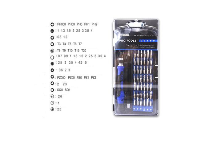 BST-8932 60 in 1 Screwdriver Set Precision Magnetic Screwdriver Sets for Computer Laptop Mobile Phone Tablet PC Repairing Tools Kit