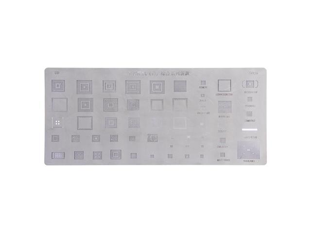 3pcs Universal BGA Stencils Directly Heated BGA Reballing Stencils Kit For MTK Samsung HTC Huawei Android