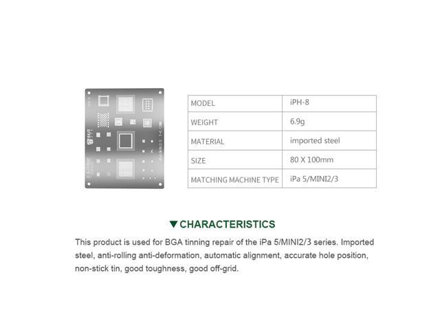 BEST Tin Net Tablet Comprehensive Multipurpose Network CPU Hard Disk Dedicated Network Mobile Phone Chip Plant Tin Network For iph8/ipad5/mini2/3