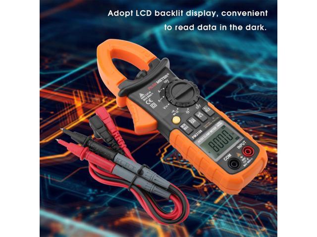 PEAKMETER PM2108 Clamp Meter Portable Digital AC/DC Clamp Meter Multimeter Current Voltage Resistance Tester Multimeters