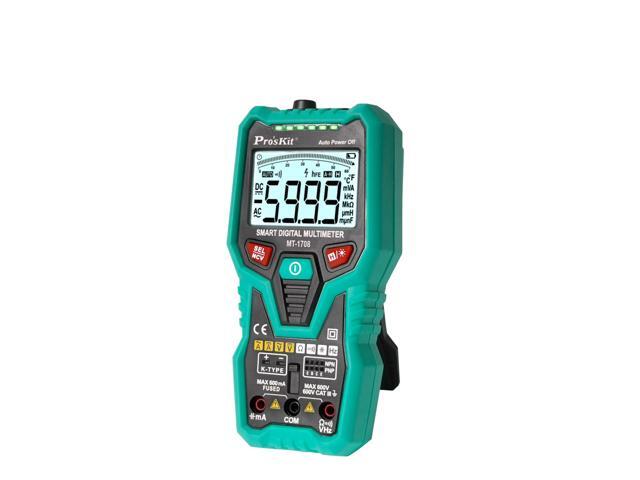 Pro'skit MT-1708-C Anti-Burn Intelligent Multimeter Multifunctional Automatic Range Digital Analog Dual Display Multimeter