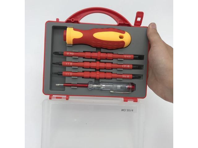 Insulated Tools Set Multi-Functional Electrician Screwdriver Manual Precision Screw Driver