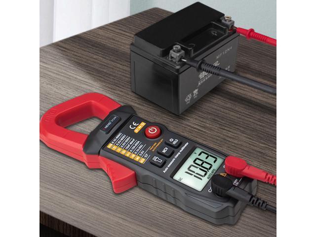 ANENG ST208 Digital Clamp Meter Multimeter Car 6000 counts AC/DC Current Measure Transistor Tester Voltimetro Amperimetro - Red