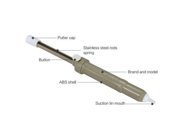 Desoldering Pump Suction Tin Gun Soldering Sucker Pen Removal Vacuum Soldering Iron Desolder Hand Welding Tools
