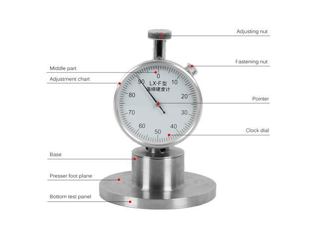 Shore Durometer Sponge Durometer Soft Sponge Hardness Tester Soft Foam Sclerometer