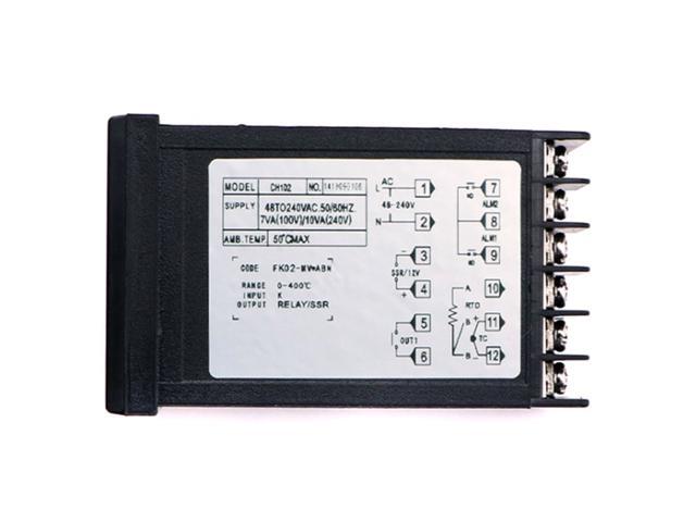 REX-CH102FK02-MV*ABN Intelligent Temperature Controller Digital Display 0-400? K Type Relay/SSR Output
