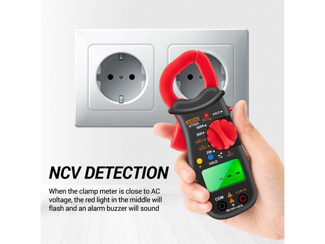 ANENG MT88A Clamp Meter Multimeter Meter 1999 Counts Auto Range Handheld Current Ammeter Frequency Capacitance Tester NCV Test
