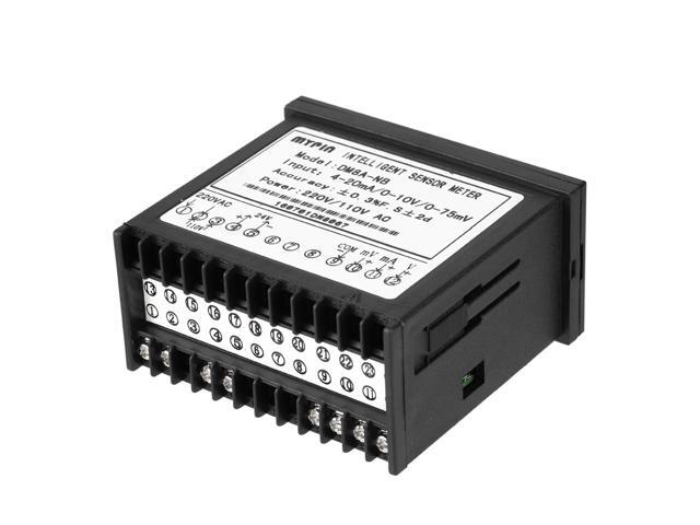 Digital Sensor Meter Multi-functional Intelligent LED Display 0-75mV/4-20mA/0-10V Input Pressure Transmitters