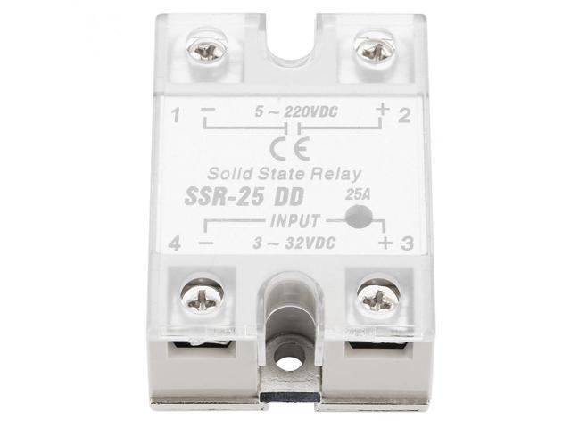 Solid State Relay SSR-25 DD 25A 5-220VDC Solid State Relay For Industrial Automation Process