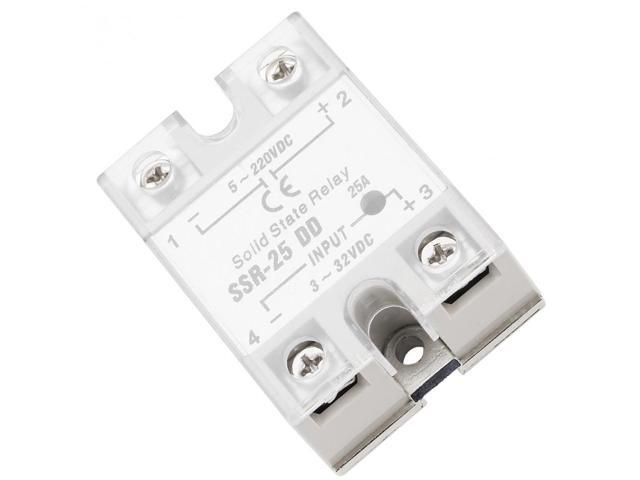 Solid State Relay SSR-25 DD 25A 5-220VDC Solid State Relay For Industrial Automation Process