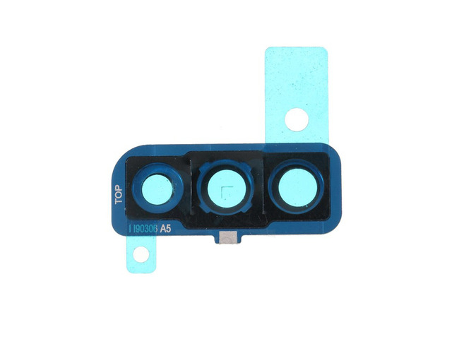 Back Camera Lens Ring Cover with Glass Lens For Samsung Galaxy A50/A50s/A30s SM-A505 (Blue)