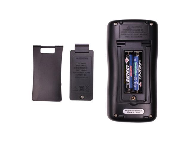 RM408A Digital Multimeter NCV True RMS with Temperature Tester 4000 Counts Auto-Ranging AC/DC Transistor Voltage Meter
