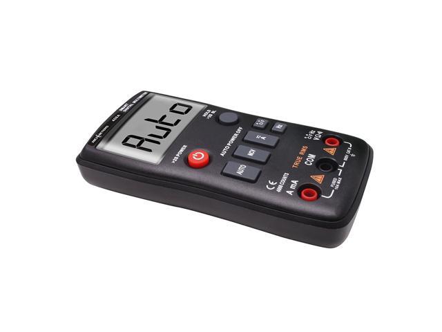 RM408A Digital Multimeter NCV True RMS with Temperature Tester 4000 Counts Auto-Ranging AC/DC Transistor Voltage Meter