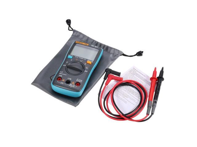 RICHMETERS RM100 True RMS Multifunctional LCD Digital Multimeter DMM DC AC Voltage Current Resistance Diode Continuity Capacitance Frequency Duty...