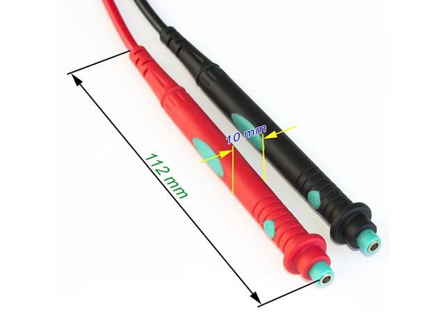 Digital Multimeter Test Leads Probe Scope Clip Cable Switchable Needle Pin Extend Alligator