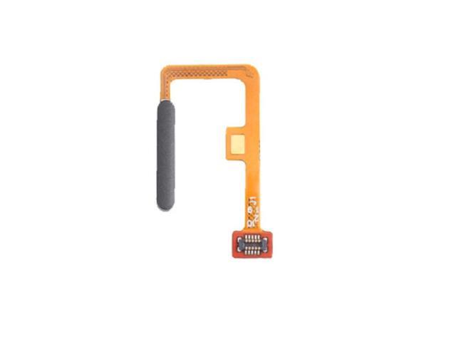 Fingerprint Scanner Flex Cable Mi11 Lite 5G Touch ID Sensor Home Button Key Smartphone Repair Parts For Xiaomi Mi 11 Lite - Black