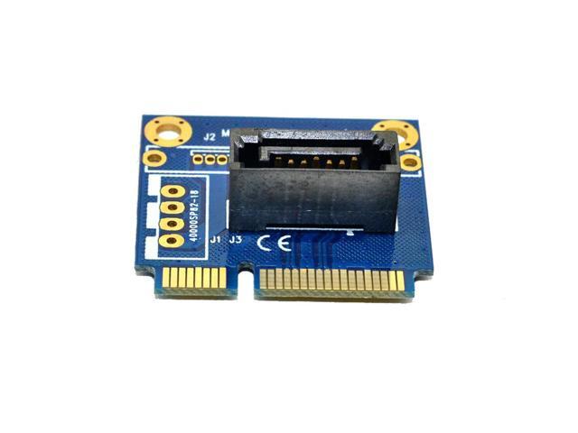 mSATA to SATA Converter Card Mini SATA to 7Pin SATA PCI-e Extension Adapter Half-size for 2.5' 3.5' HDD SSD Hard Drive