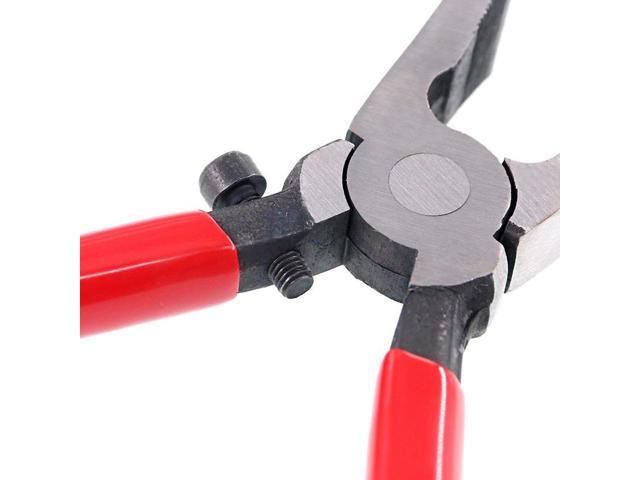 Heavy Duty Key Fob Pliers Tool Metal Glass Running Pliers With Flat Jaws Studio Running Pliers Attach Rubber Tips