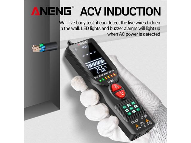 ANENG Digital Multimeter AN998 Automatic 6000 Counts Multimeter Eletric Auto Ranging AC/DC Voltmeter Temp Ohm Hz Tester