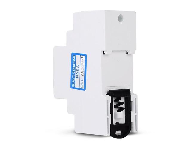 85-300V 63A Adjustable Over And Under Voltage Protective Energy Meter Cycle Switch Timer Delay Control Over Current Protection
