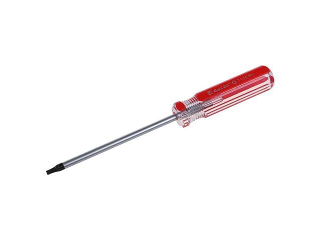 Red Clear Plastic Handle T15 Security Torx Screwdriver Tool