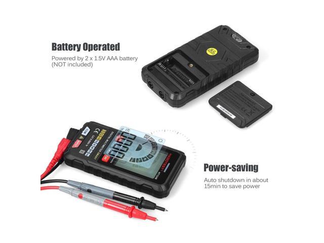 HABOTEST HT124B Smart Digital Multimeter 4000 Counts True RMS Auto Ranging Voltage Meter with Backlight LCD Screen 600V AC DC Voltmeter Electric...