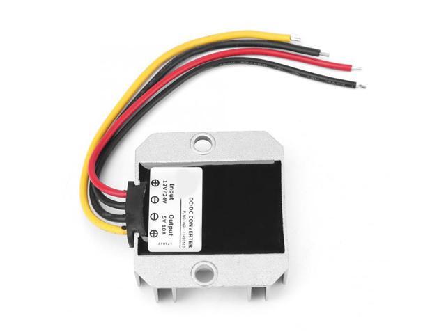 Buck Converter DC12V/24V to 5V 10A 50W Buck Converter Buck Voltage Regulator Module Waterproof IP68
