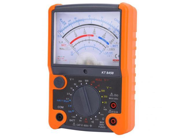 KT8450 Digital Multimeter High-Accuray Handheld Pointer Multimeter DC Voltage Current Resistance Testers