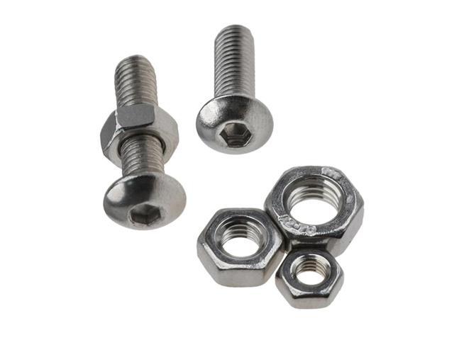 440pcs Nuts & Bolts Screws Kit Set Stainless Steel Assortment M 3 M 4 M 5 Kit Portable