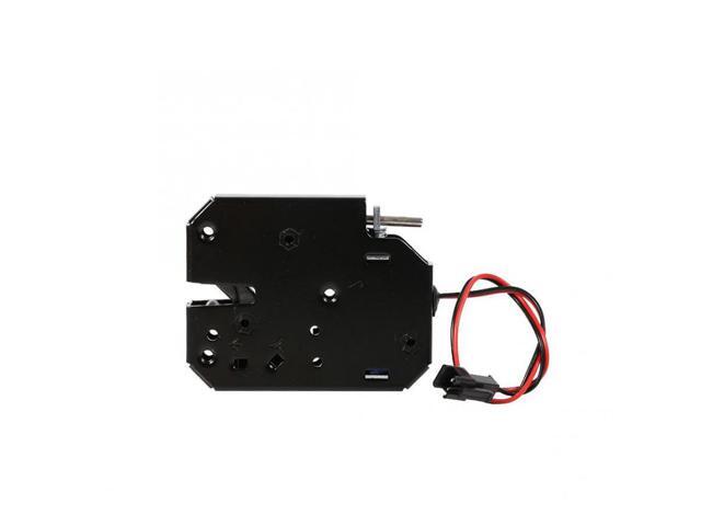 Electric Cabinet LockDC 12V 2A Electromagnetic Electric Control Cabinet Drawer Lockers Lock Latch Carbon Steel Black