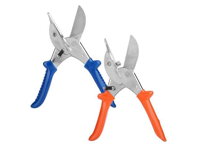 Multifunctional Angle Scissors Adjustable Angle Shear Multi Angle Wire Duct Cutter Hand Tools - Blue