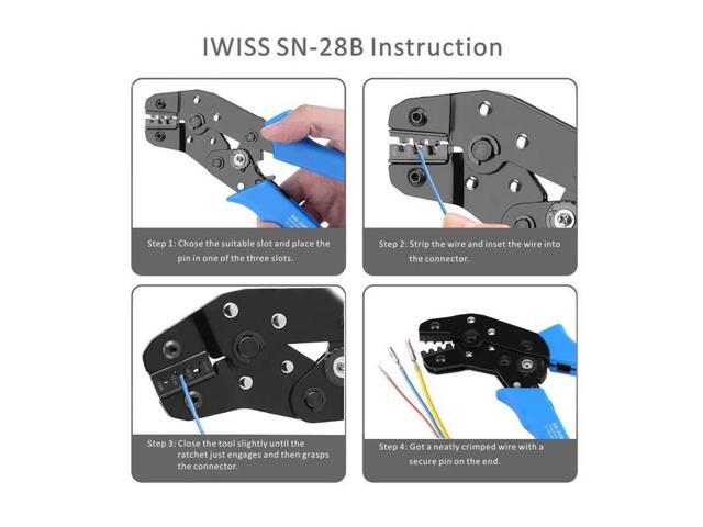 SN-28B Pin Socket Terminal Crimping Tool Crimper for Dupont Repair Hand Tool