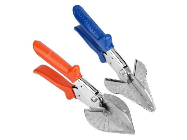 Multifunctional Angle Scissors Adjustable Angle Shear Multi Angle Wire Duct Cutter Hand Tools - Blue