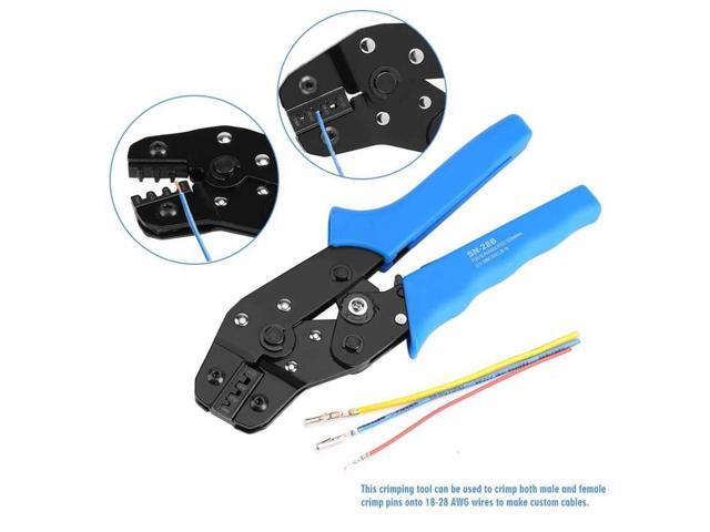 SN-28B Pin Socket Terminal Crimping Tool Crimper for Dupont Repair Hand Tool