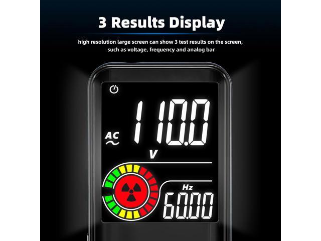 BSIDE S11 Digital Multimeter Color Display 9999 Count Auto Range Voltmeter Rechargeable with EMF Detector Capacitance Diode Tester