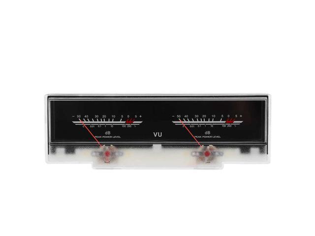 P 78WTC OG VU Meter Dual Header DB Amplifier Level Audio Meter with Backlight Accessory