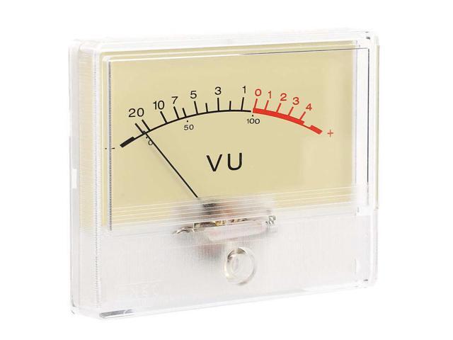 T 90 High Accuracy DB Amplifier Level VU Meter Header with Light Bulb Audio Device TN-90-8735 VU Meter Header Bike Accessory
