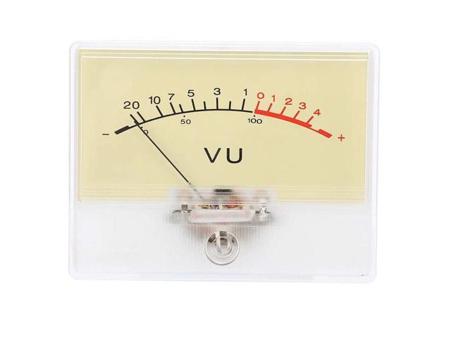 T 90 High Accuracy DB Amplifier Level VU Meter Header with Light Bulb Audio Device TN-90-8735 VU Meter Header Bike Accessory