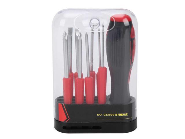 8-in-1 Screwdriver Combination Set Multi-Function Repair 8-in-1 Hand Tool Kit with Handle Hardware Home Repair Tool