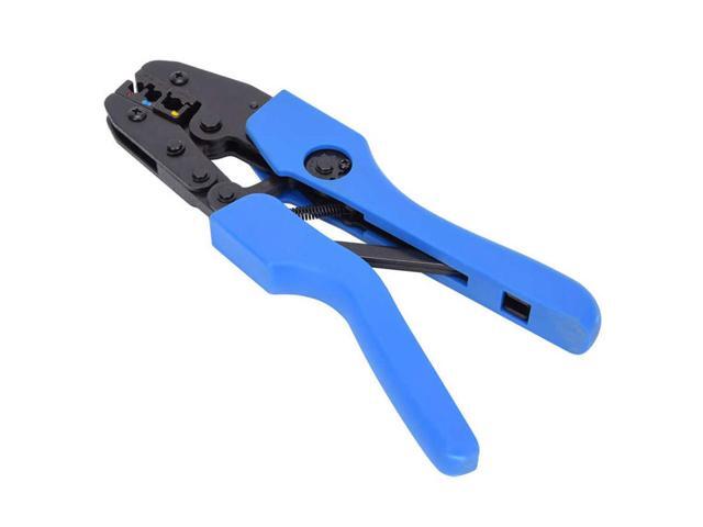 Ratchet Pliers Electrical Connection Pliers Wire Strippers Ratchet Wire Clamp Crimping Tool for Cable Connections 0.5-1.5 mm²