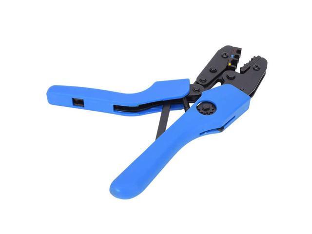 Ratchet Pliers Electrical Connection Pliers Wire Strippers Ratchet Wire Clamp Crimping Tool for Cable Connections 0.5-1.5 mm²