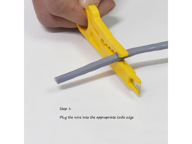 Portable Wire Stripper Knife Tools Cable Stripping Wire Cutter Cut Line Tool Crimper Pliers Crimping Tool Cable Stripping Wire